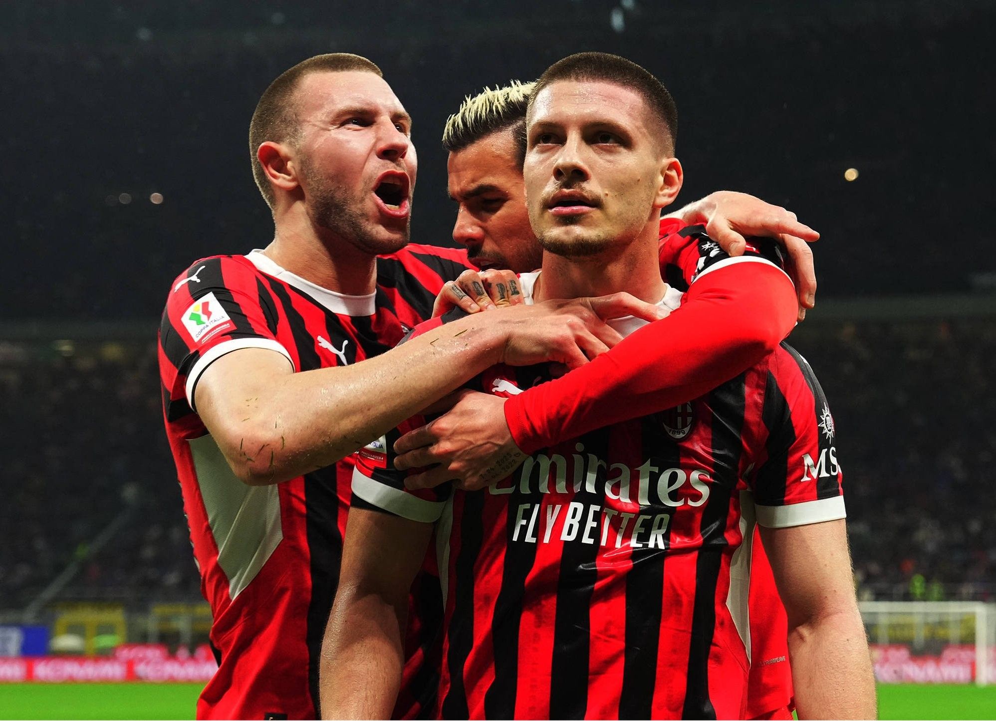AC Milan đã trở lại trận chung kết Coppa Italia sau 7 năm. Lần cuối cùng họ giành được danh hiệu này là vào năm 2003.