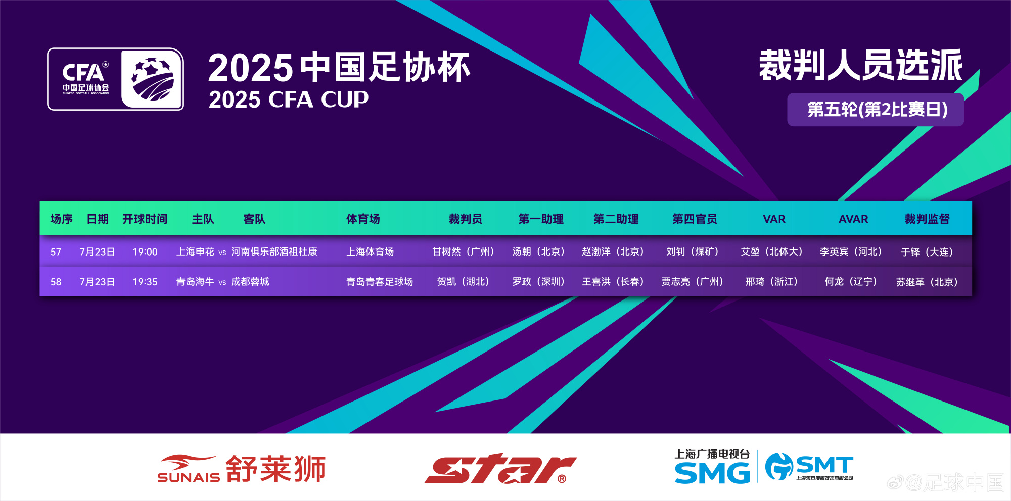 Trọng tài tứ kết FA Cup được chọn: Ai Kun và Xing Qi sẽ làm VAR hôm nay