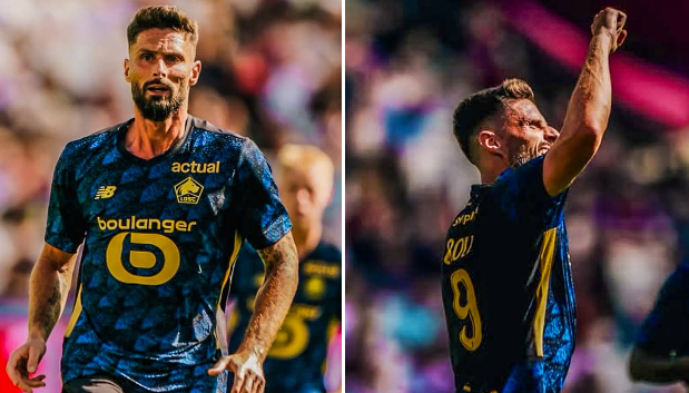 Giroud: Tôi rất vui khi được trở lại Ligue 1 và rất hài lòng khi ghi được bàn thắng đầu tiên kể từ khi trở lại.