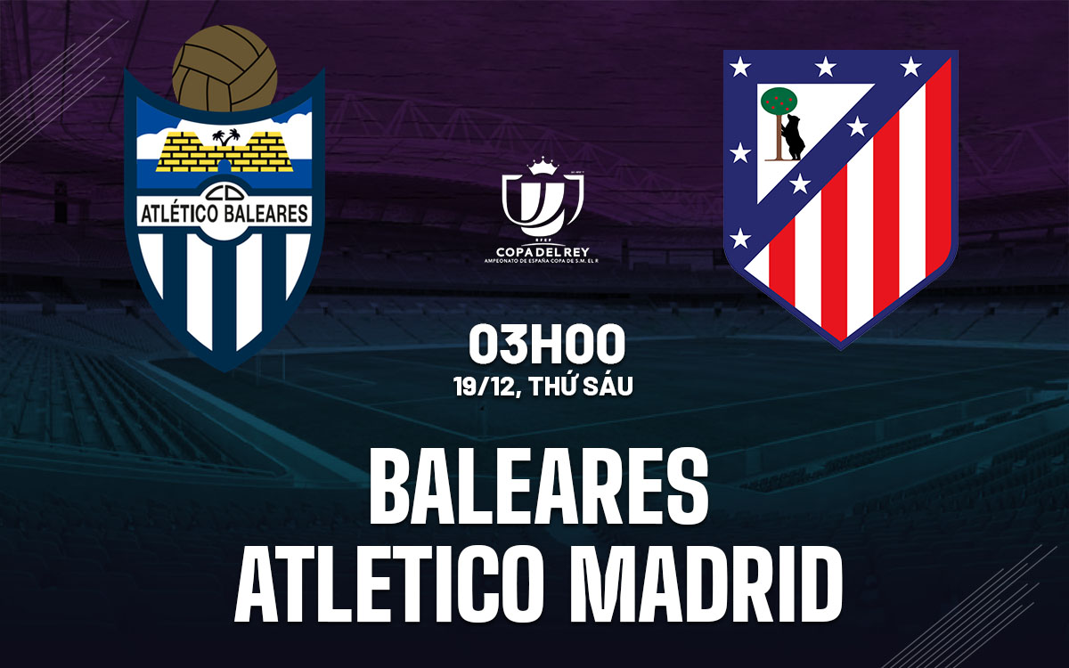 nhan dinh bong da du doan Baleares vs Atletico Madrid cup nha vua tay ban nha copa del rey hom nay